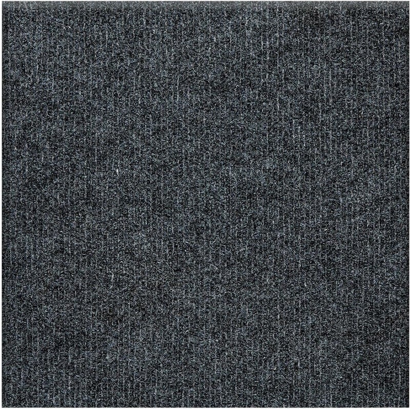 Orgthin Carpet Tiles Peel and Stick, Self Adhesive Carpet Floor Tile 24" x 24", Dark Grey Soft Padded Flooring Sticker, Home Decor for Bedroom Living Room Office, 20 Tiles per Box - Image 1
